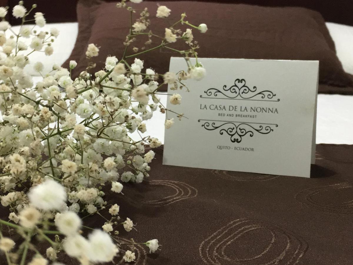 La Casa De La Nonna Bed & Breakfast Кито Екстериор снимка